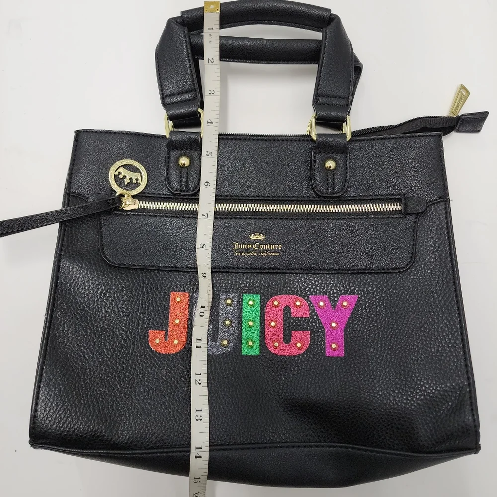 Juicy Couture Black Rock Candy Satchel